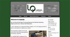 Desktop Screenshot of lapquip.co.za